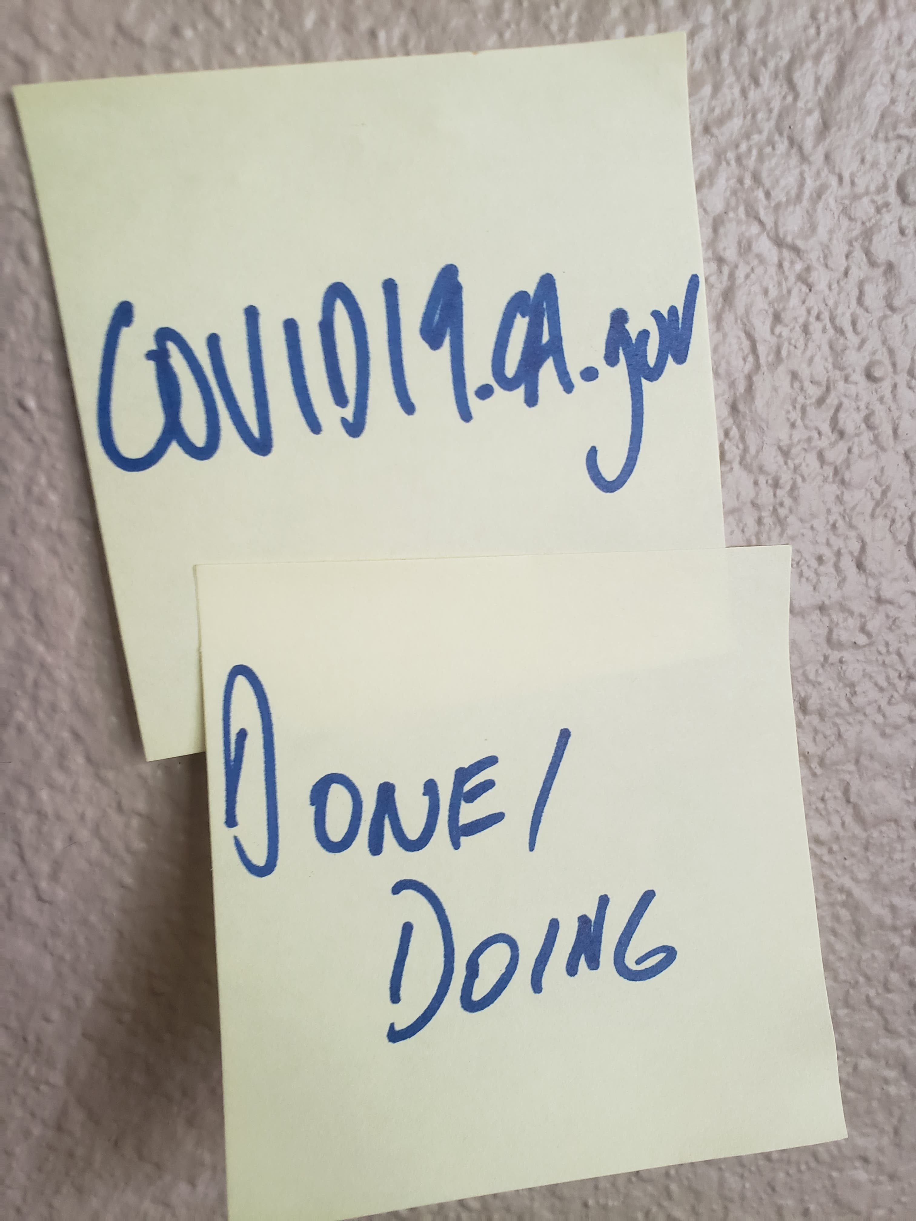 Done/doing
