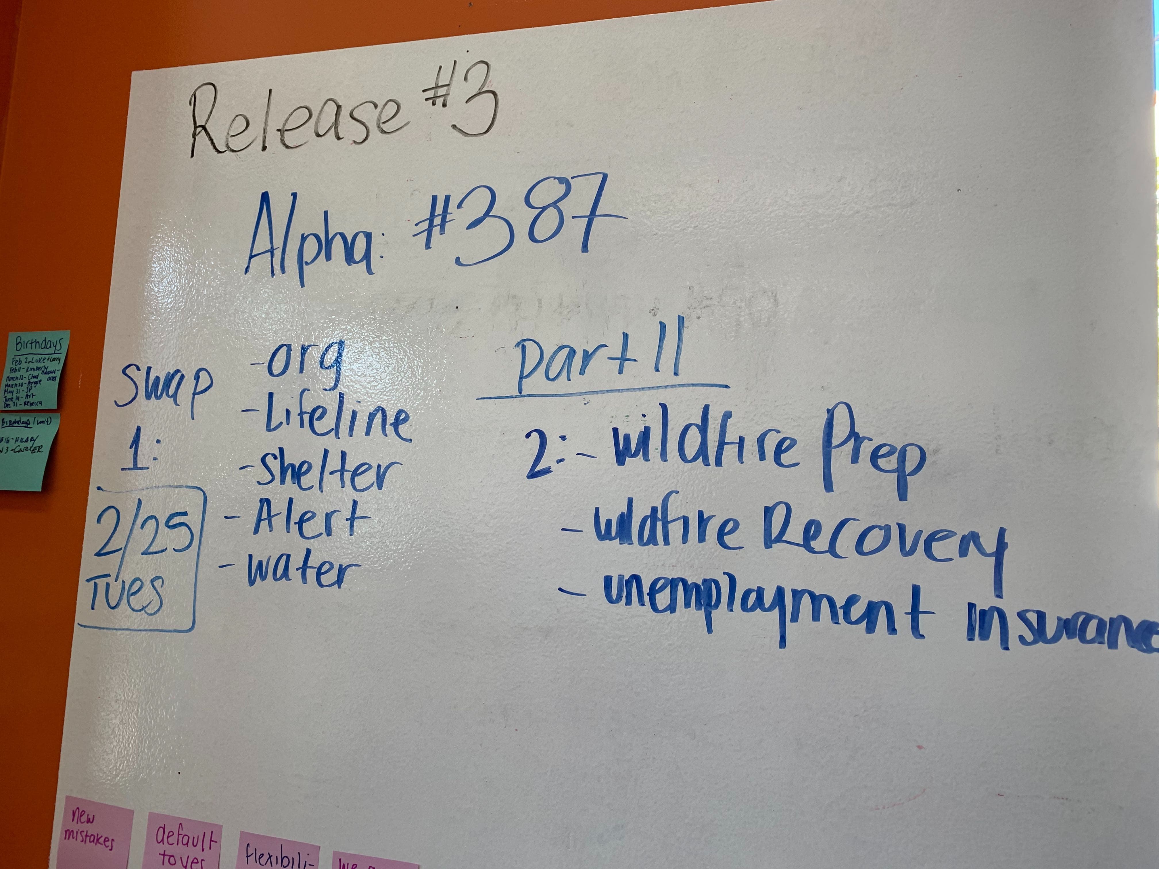 Summary of Github issue #387 on the Alpha whiteboard
